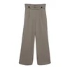 VERO MODA Hlače z naborki VMSTAR mokka