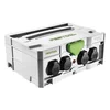 SYS-PH Power HUB - Systainer II, T-Loc, svetlo siv, s 4 el.vtičnicami + 10m kabl | FESTOOL