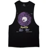 Prince Majica Purple Rain Disc Unisex Black 2XL