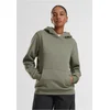 Womens hoodie Fluffy Hoody olive