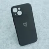 Maska Golden Heartbeat za iPhone 15 crna