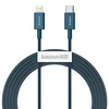BASEUS USB-C kabel za Lightning Baseus Superior Series, 20 W, PD, 2 m (modra)