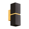 EGLO Passa Zidna lampa, GU10, 2x3W, IP20, Crno-zlatna