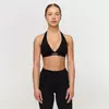 GymBeam Sportski grudnjak Fierce Halter Black XS