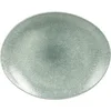 CHURCHILL Raku Topaz Blue plitev, ovalen krožnik, dolžina: 270 mm (12 kos)