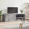 TV ormarić siva boja hrasta 120 x 34 x 37 cm konstruirano drvo
