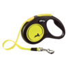 FLEXI Povodac za pse New Classic Neon Reflect, 5m, Žuti