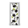 tulup.si Samolepilni tapete na vratih Robide in vode 85x205 cm