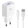 Kucni punjac KONFULON Joko JK77 2.4A sa kablom USB na Type-C beli 1m