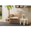 ATELIER DEL SOFA Saga Single Beige