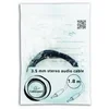 CCAP-444-6 Gembird 3.5mm stereo plug to 3.5mm stereo plug audio kabl pozlaceni konektor 1.8m