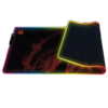 JETION Svetleća gaming podloga za miša JT-DMP010, RGB crno-crvena
