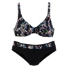 PETITE FLEUR Bikini, črna