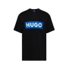 HUGO Majica Nico, črna
