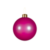 Novogodišnja ukrasna kugla Party Ball na naduvavanje 75 cm, Ciklama