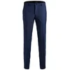JACK & JONES Hlače na rob, modra