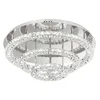 EGLO LED plafonjera TONERIA hrom kristal O75 cm 4000 K 39002