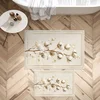 Lessentiel Maison Set prostirki za kupatilo Asr02, 2 dela, Bež
