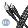 shumee AXAGON Podatkovni in polnilni kabel, 1,5 m | BUCM-AM15AB | USB Type-C je USB Type-A