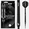 Pikado puščice HARROWS/SUPERGRIP Black Edition/s plastično konico