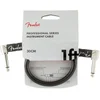 Fender Professional Series Instrument Cable A/A 30 cm Black