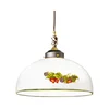 Kolarz 731.30.136 - Luster na sajli NONNA 1xE27/75W/230V O 30 cm vino/jagoda