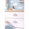 Bulut 4 WhiteBlack Decorative Handle Set