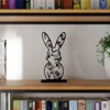 Bunny - Crni Dekorativni Objekt