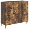 Kreveta Dimljeni hrast 89 x 34,5 x 80 cm Konstruirano drvo
