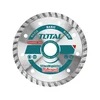 TOTAL Diamantno rezilo, turbo, suho in mokro, 115 × 22,2 mm