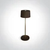STOLNA LAMPA LED 3,3W/200lm/3000K PUNJIVA PREKO USB, DIMM, IP65 SMEĐA