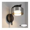 Brilagi - LED RGB prigušiva zidna lampa AURA LUX 1xGX53/14W/230V Wi-Fi Tuya crna/zadimljena