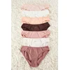 Trendyol Multicolored 7-Pack Jersey Plain Slip Panties