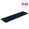 Vidaxl Preproge za stopnice samolepilne 30 kosov 76x20 cm temno modre pravokotne