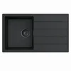 Granitna sudopera MILO METRO 76x44 Lava stone sa sifonom