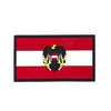 Patch z ježkom, avstrijska zastava