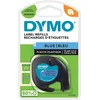 Dymo Originalni trakovi za izdelovalce etiket LetraTag, 12 mm x 4 m - modra plastika
