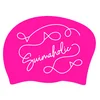 Plavecká čepice na dlouhé vlasy swimaholic pink flow long hair cap