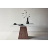 Venture Design Jedilna miza Cael 120x120x75 cm svetlo siva