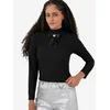 Bigdart Bluza Blusen črna