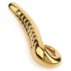 Mr. Steel Devils Tongue Dildo Gold