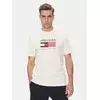 Tommy Hilfiger Majica American Monotype MW0MW39843 Écru Regular Fit