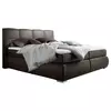 BOXSPRING KREVET 180/200 cm tamnobraon
