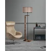 Opviq Podna lampa Menekşe, 163 cm, 24 cm, E27, Tamnobraon