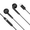 shumee Kruger&Matz C2 in-ear slušalke z mikrofonom za USB-C, črne