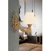 Opviq Zidna lampa Gloria, 15x10x13cm, IP20, Krem-zlatna boje