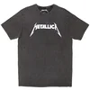 Metallica Logo Charcoal Grey L Majica