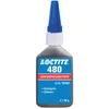 Loctite 480 50g črno gumo ojačano cianoakrilatno lepilo za kovine, plastiko in elastomere