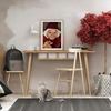 Hanah home Radni sto 120x74x60cm Hrast-Beli