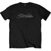 Blondie Logo (Embellished) Black XL Majica